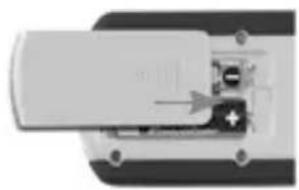 Laserliner Quadrum Compact - Innlegging av batteriene på fjernbetjeningen - 2