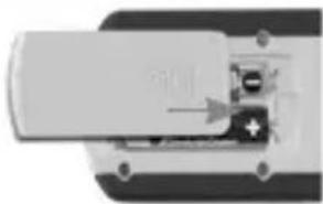 Laserliner Quadrum Compact - Plaatsen van de batterijen in de afstands-bediening - 1