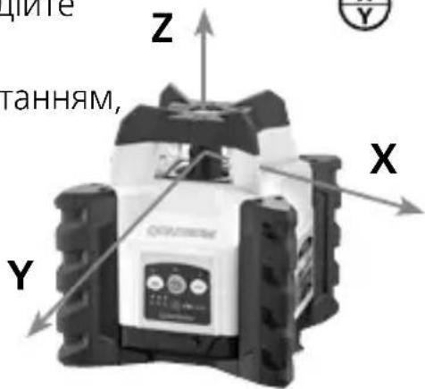 Laserliner Quadrum Compact - Юстирування осі Х - 6