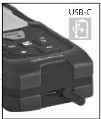 Laserliner LaserRange-Master Gi8 Pro - Händtering af lithium-ion-batteri - 1