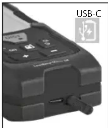 Laserliner LaserRange-Master Gi8 Pro - Utilisation de l'accu Li-ion - 1