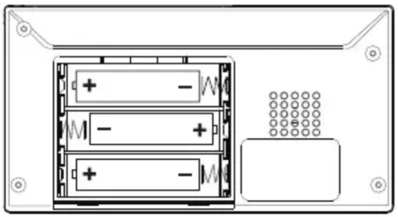 Amplicomms TCL 250 - Inserte las baterías - 1