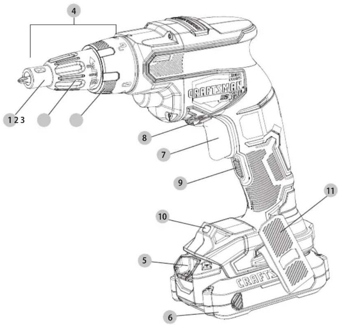 Craftsman CMCF600 - CMCF600 - 1
