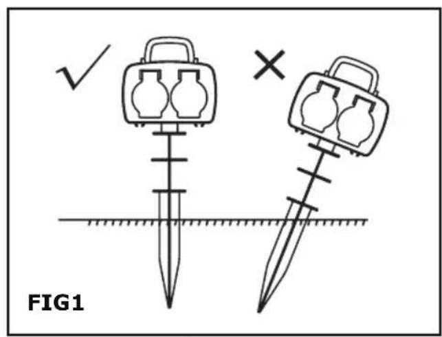 V-TAC VT-1112-3 - WARNING - 1