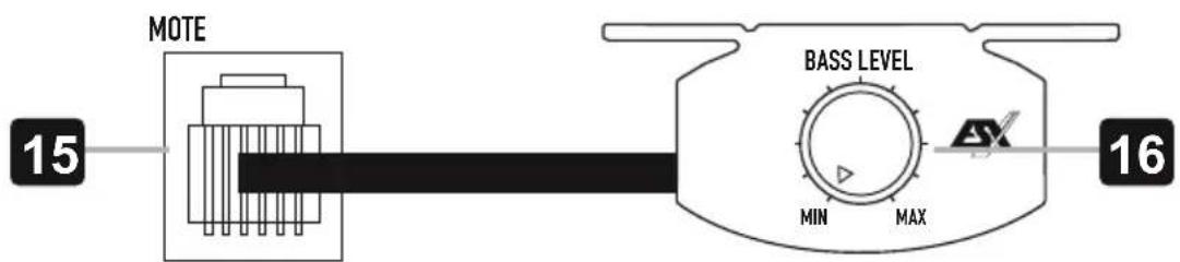 ESX Vision V800A - VARIABLE LOW PASS FILTER - 2