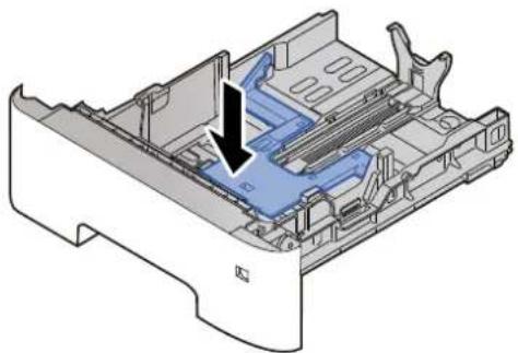 OLIVETTI PGL2745 - Appuyer sur la plaque inférieure jusqu'au verrouillage. (PG L2745 uniquement) - 1