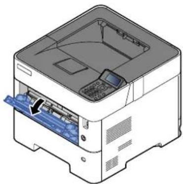 OLIVETTI PGL2755 - Ouvrir le bac MF. - 1