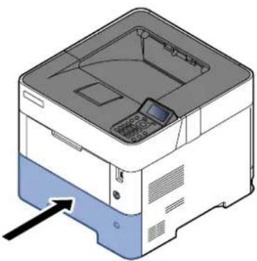 OLIVETTI PGL2755 - Repousser doucement le magasin à l'intérieur. - 1