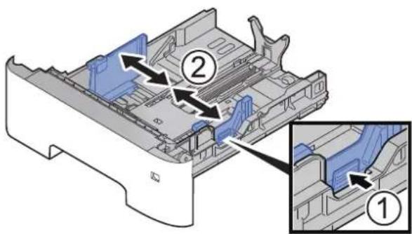 OLIVETTI PGL2755 - Régler le format du magasin. - 1