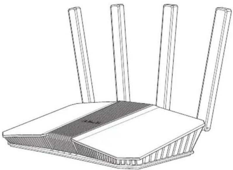 ASUS RT-BE58U - Routeur WiFi 7 à double bande BE3600 Routeur - 1
