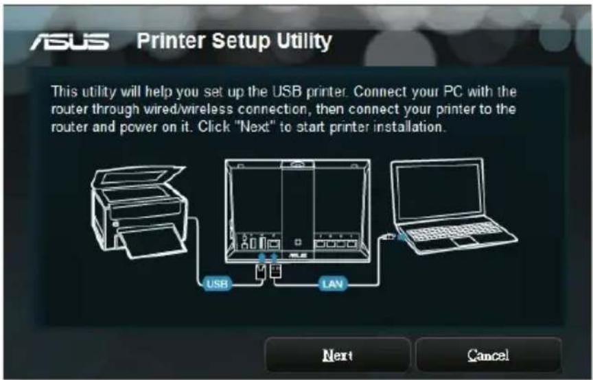ASUS RT-BE58U - Pour partager une imprimante avec EZ Printer : - 3