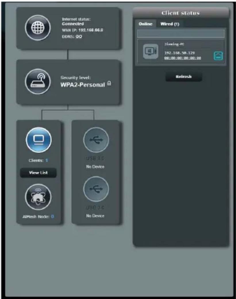 ASUS RT-BE58U - Vérifiez que les paramètres de configuration du réseau sont corrects. - 1