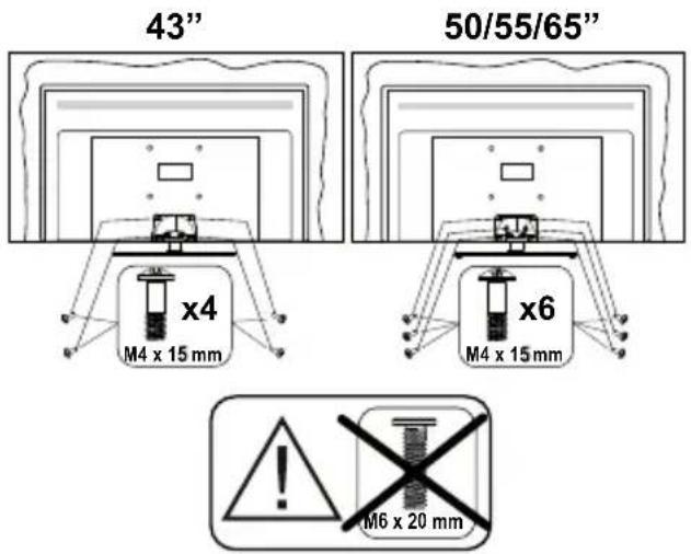 PANASONIC TB-43W63AE9 - Montera stället - 3