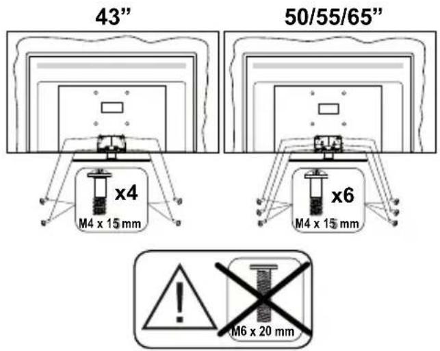 PANASONIC TB-43W63AE9 - Montere sokkelen - 3