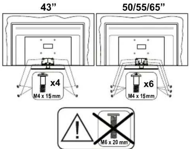 PANASONIC TB-65W63AE9 - Montere sokkelen - 3