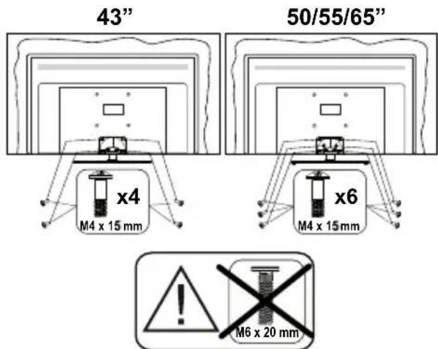 PANASONIC TB-50W63AE9 - Montera stället - 3