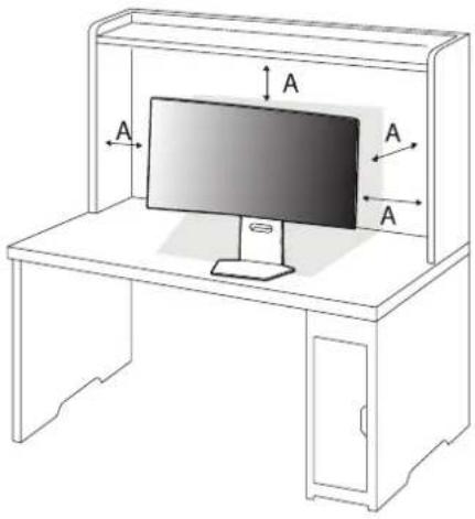 LG UltraGear 32GS95UE - Installing on a Table - 1