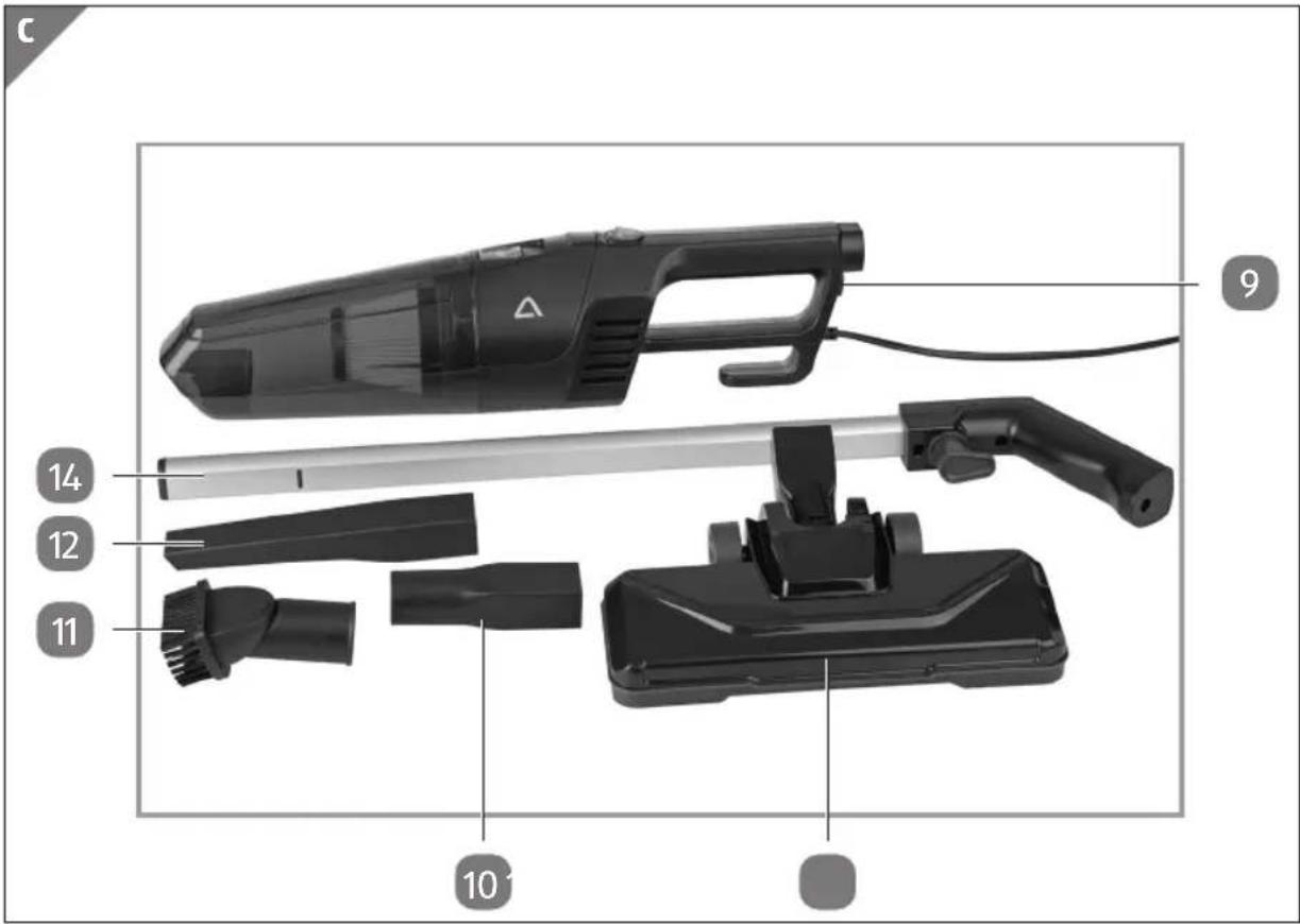 Ambiano GT-SF-CVC-01 - Accessori - 1