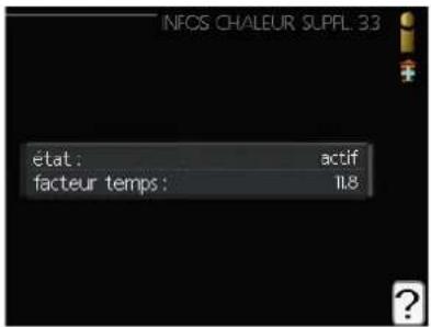 NFOS CHALEUR SLPFL 33 état : actif facteur temps : 11.8