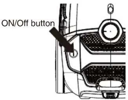 EUREKA WhisperGlide NEN170C - Turn on the machine: - 1