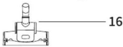 EUREKA WhisperGlide NEN170C - How to identify parts of your vacuum cleaner - 4