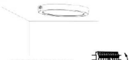 V-TAC VT-61018 - SCHEMA DI INSTALLAZIONE DEL PANNELLO DI SUPERFICIE - 10