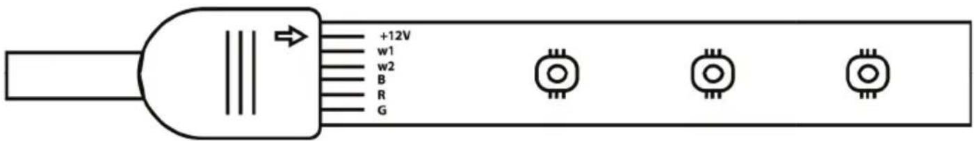 V-TAC VT-5050 - HOW TO CONNECT CONTROLLER WITH STRIPLIGHT - 1