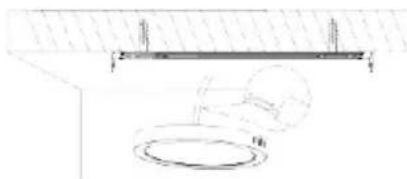V-TAC VT-60006 - ESQUEMA DE INSTALAÇÃO DO PAINEL DE SUPERFÍCIE - 4