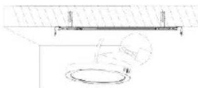 V-TAC VT-60006 - INSTALAČNÍ SCHÉMA POVRCHOVÉHO PANELU - 6