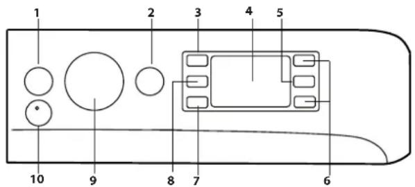 INDESIT BWEBE 91498X WKV - BANDEAU DE COMMANDES - 1