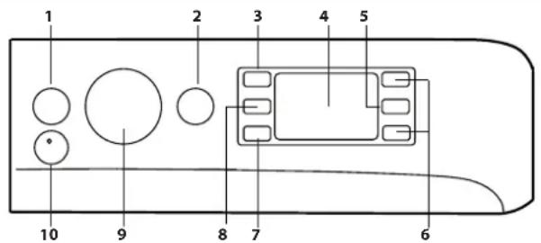 INDESIT BWEBE 91498X WKV - BEDIENFELD - 1
