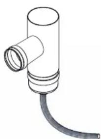 Palazzetti Ecofire Mirella Idro 15 water - EVACUATION DE LA FUMEE - 1