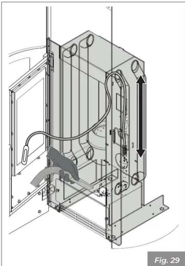 Palazzetti Ecofire Melita - Mantenimiento del colector de humos - 1