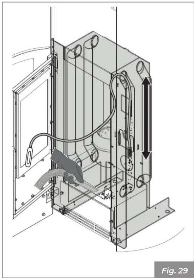 Palazzetti Ecofire Melita - Manutenzione del collettore fumi - 1