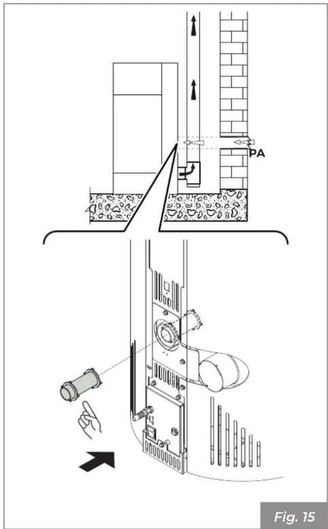 Palazzetti Ecofire Melita - Prelievo dell'aria comburente in ambiente - 1