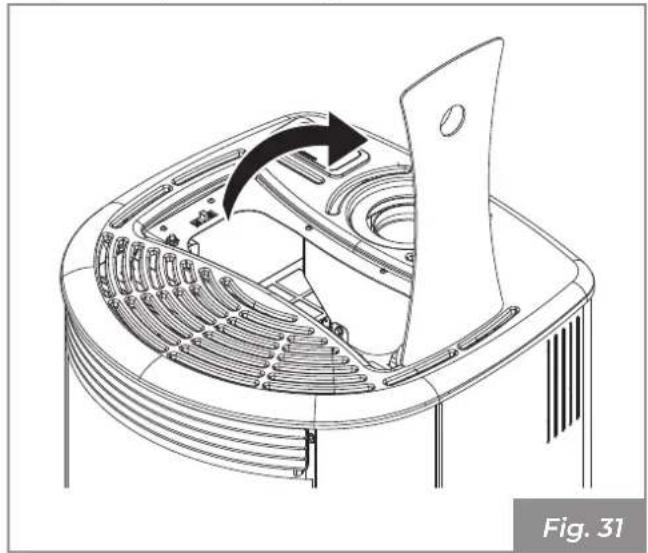 Palazzetti Ecofire Marianne 9 air - Pellet loading - 1