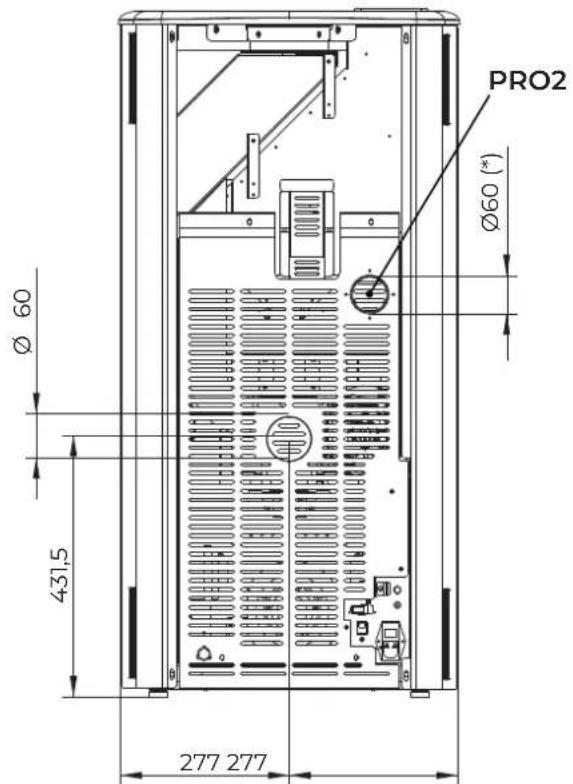 Palazzetti Ecofire Marianne 9 air - Abmessungen - 4