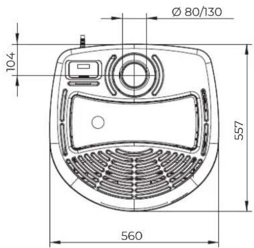 Palazzetti Ecofire Marianne 9 air - Dimensions - 3