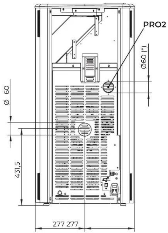 Palazzetti Ecofire Marianne 9 air - Dimensiones - 4