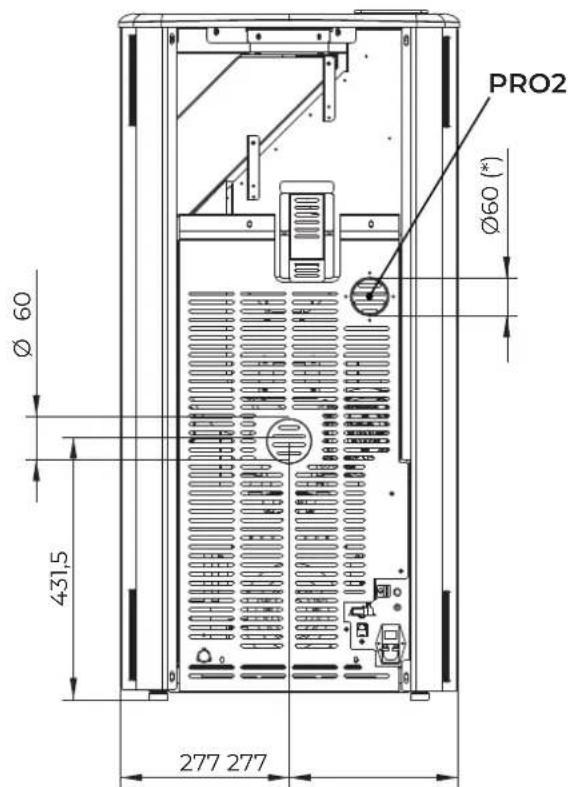 Palazzetti Ecofire Marianne 9 air - Dimensions - 4