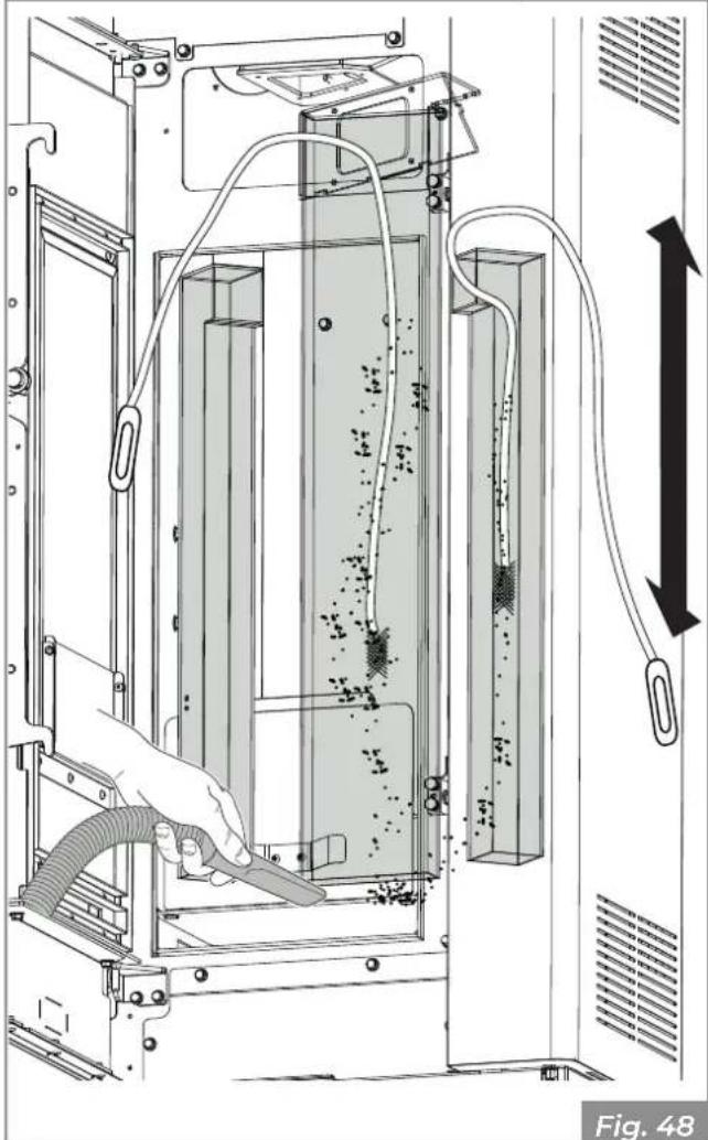 Palazzetti Ecofire Michelle 8 air - Pulizia del collettore fumi - 1