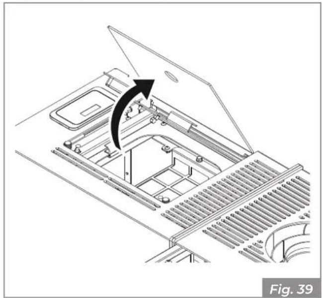Palazzetti Ecofire Michelle 8 air - Pellet loading - 1