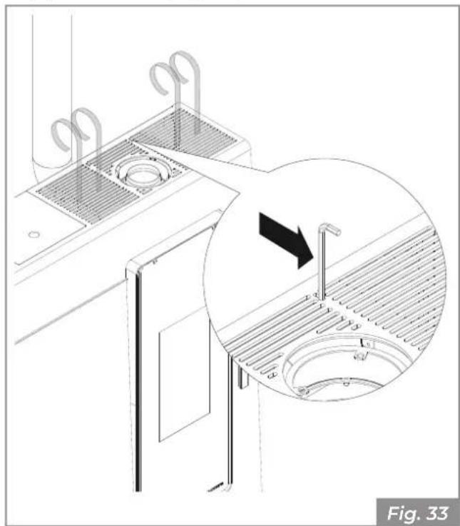 Palazzetti Ecofire Michelle 8 air - Hot air outlet selector - 1