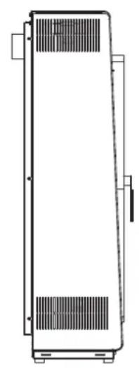 Palazzetti Ecofire Michelle 8 air - Dimensioni - 2