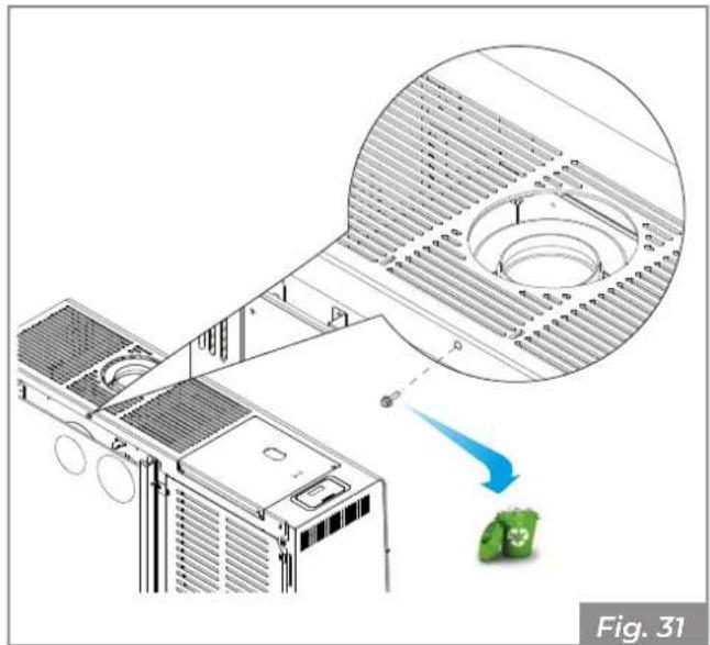 Palazzetti Ecofire Michelle 8 air - Do not use PVC pipes for ducting - 1