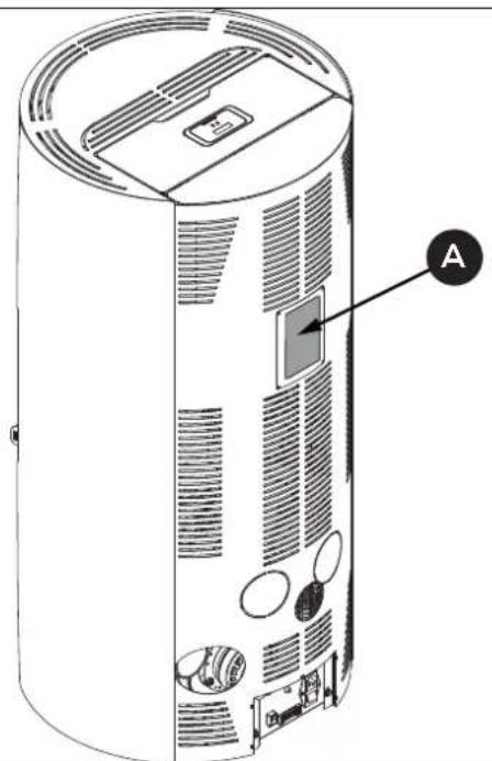 Palazzetti Ecofire Emily 9 Pro2 - Typenschild - 1