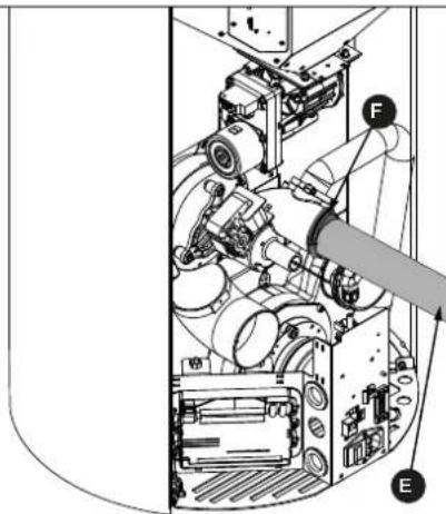 Palazzetti Ecofire Emily 9 US Pro2 - Tube à simple paroi et prise d'air reliée à l'extérieur - 1