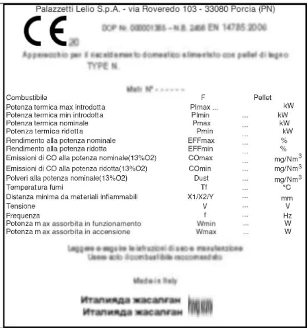 Palazzetti Ecofire Emily 9 US Pro2 - Beschreibung - 1