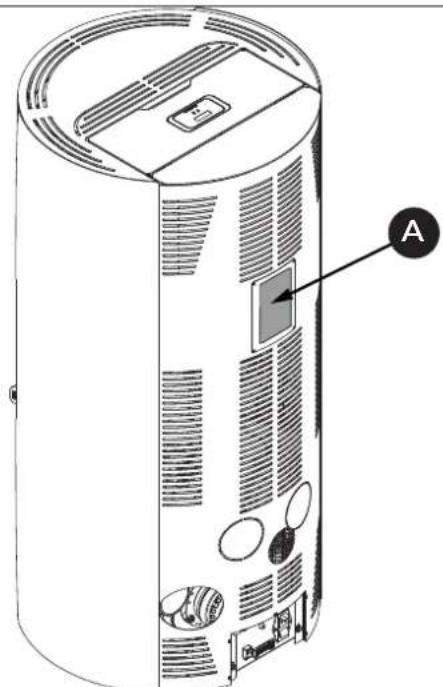 Palazzetti Ecofire Emily 9 US Pro2 - Serial plate - 1