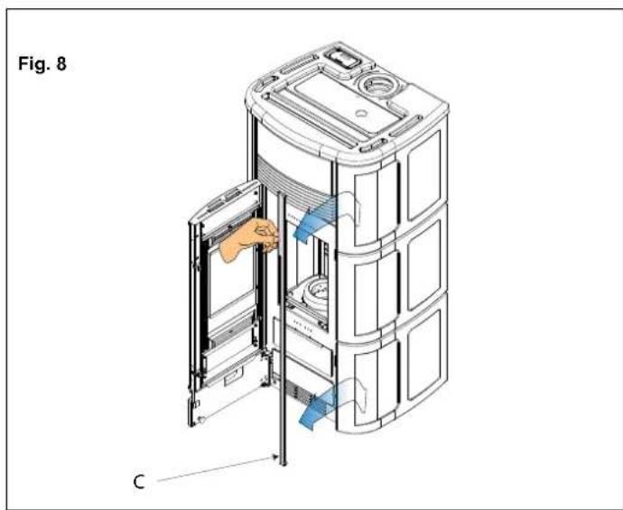 Palazzetti Ecofire Anna US 9 Pro 2 air - EVACUATION DE LA FUMEE - 2